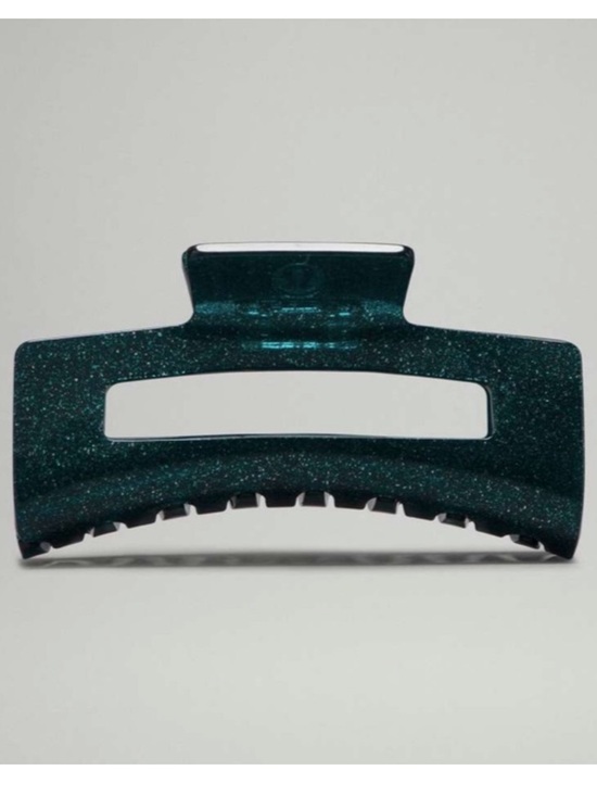 lululemon athletica Accessories - Lululemon Extra Large Storm Teal Claw Hair Clip